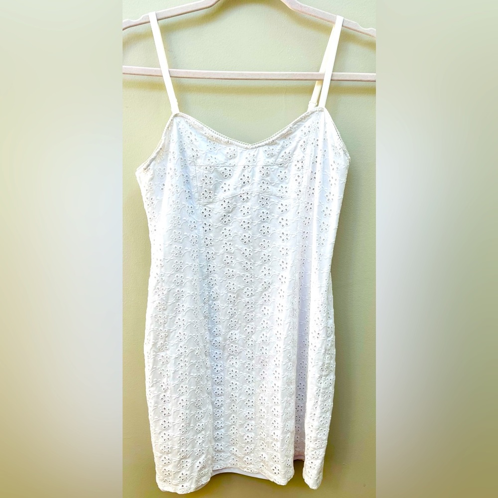 Express White Dress, Size Medium petite